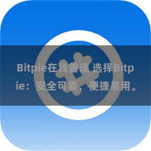 Bitpie在线管理 选择Bitpie：安全可靠，便捷易用。