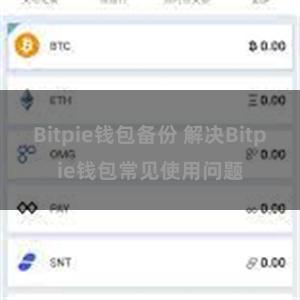 Bitpie钱包备份 解决Bitpie钱包常见使用问题