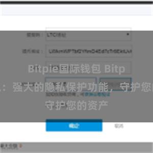 Bitpie国际钱包 Bitpie钱包：强大的隐私保护功能，守护您的资产