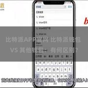 比特派APP官网 比特派钱包 VS 其他钱包：有何区别？