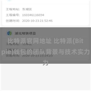 比特派官网地址 比特派(Bitpie)钱包的团队背景与技术实力